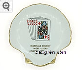 Boardwalk Regency, Hotel Casino, Atlantic City, N.J. Porcelain Ashtray