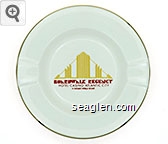Boardwalk Regency, Hotel - Casino - Atlantic City, A Caesars World Resort Porcelain Ashtray