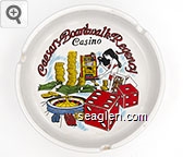 Caesars - Boardwalk - Regency Casino Porcelain Ashtray