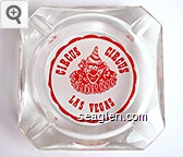 Circus Circus, Las Vegas Glass Ashtray
