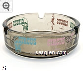 Circus Circus Casino, Las Vegas, Nevada Glass Ashtray