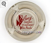 The Colony Casino ''It's Only Money'' Reno, Nevada Glass Ashtray