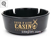 Coeur D'Alene Casino Resort Hotel Plastic Ashtray