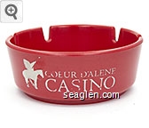 Coeur D'Alene Casino Plastic Ashtray