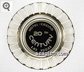 Hotel - Casino, 20th Century, Las Vegas Glass Ashtray