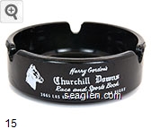 Harry Gordon's Churchill Downs, Race and Sports Book, 3665 Las Vegas Blvd. So., Las Vegas Glass Ashtray