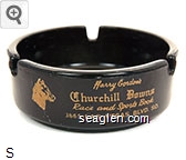 Harry Gordon's Churchill Downs, Race and Sports Book, 3665 Las Vegas Blvd. So. Glass Ashtray