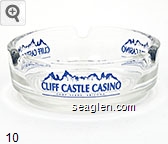 Cliff Castle Casino, Camp Verde, Arizona Glass Ashtray