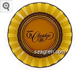 Del Webb's Claridge Hotel & HI-HO Casino Glass Ashtray