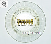 Comstock Casino, Carson City - Nevada Glass Ashtray