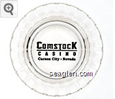 Comstock Casino, Carson City - Nevada Glass Ashtray