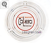 Frank Sinatra's Cal-Neva Lodge Glass Ashtray