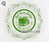 Cal-Neva Lodge, On The North Shore of Lake Tahoe, Crystal Bay, Nevada Glass Ashtray