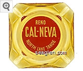 Reno Cal-Neva, North Lake Tahoe Glass Ashtray