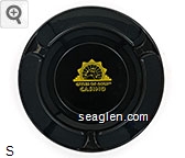 Cities of Gold Casino Glass Ashtray