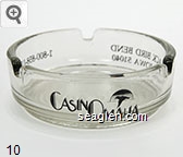 CasinOmaha, At Black Bend, Onawa, Iowa 51040, 1-800-858-UBET Glass Ashtray