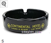 Continental Hotel, Casino & Resort - Las Vegas Glass Ashtray