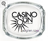 Casino of the Sun, Pascua Yaqui Tribe Glass Ashtray
