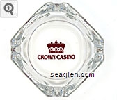 Crown Casino Glass Ashtray
