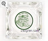 702 - 849 - 0345, The Christmas Tree Inn, On the Mount Rose Highway Glass Ashtray