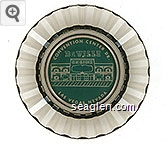 DeVille Casino, Convention Center Dr. Las Vegas, Nevada Glass Ashtray