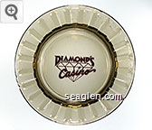 Diamond's Casino Glass Ashtray