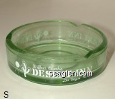Wilbur Clark's Desert Inn, Las Vegas, Nevada Glass Ashtray