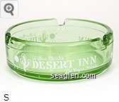 Wilbur Clark's Desert Inn, Las Vegas, Nevada Glass Ashtray