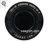 Las Vegas, Desert Inn, Las Vegas, A Hughes Resort Hotel Glass Ashtray