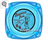Diamond Jim's Gambling Hall and Saloon, Jackpot Nevada Glass Ashtray