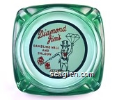 Diamond Jim's Gambling Hall and Saloon, Jackpot Nevada Glass Ashtray