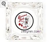 Diamond Jim's Casino, Jackpot Nevada Glass Ashtray