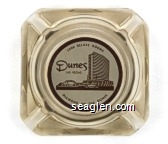 1000 Deluxe Rooms, Dunes Las Vegas, Diamond of the Dunes Glass Ashtray
