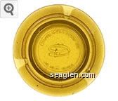 Dunes Hotel & Country Club, D, Las Vegas Nevada Glass Ashtray