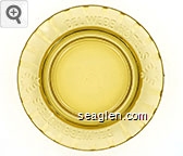 Del Webb Hotels Glass Ashtray