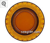 Del Webb Hotels Glass Ashtray