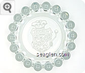 Laughlin Nevada, Edgewater Hotel & Casino Glass Ashtray