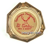Sportsmans Headquarters, El Cortez Hotel & Casino, Downtown Las Vegas Glass Ashtray
