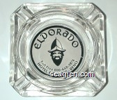 Eldorado, Toll Free 800-648-3076, Hotel & Casino Reno Glass Ashtray