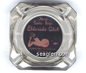 Keno, Casino - Bingo, Eldorado Club, Downtown Henderson, Nevada Glass Ashtray