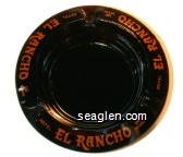 Hotel El Rancho, Las Vegas Glass Ashtray