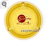 Hotel Elwell, Las Vegas, first at carson Glass Ashtray