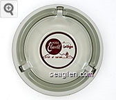Hotel Elwell, Las Vegas, first at carson Glass Ashtray