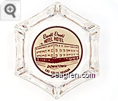 Elwell Hotel, Downtown Las Vegas, Nevada Glass Ashtray