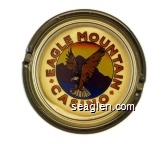 Eagle Mountain Casino Glass Ashtray