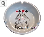 Empress Casino Porcelain Ashtray