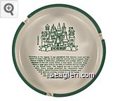 Excalibur, According to the legend, ... the Magic of Camelot lives on at the Excalibur Motel/Casino! Porcelain Ashtray