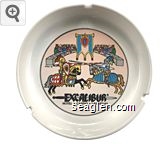 Excalibur, Hotel - Casino - Las Vegas Porcelain Ashtray
