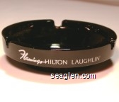 Flamingo Hilton Laughlin Glass Ashtray