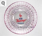 Flamingo Laughlin Glass Ashtray